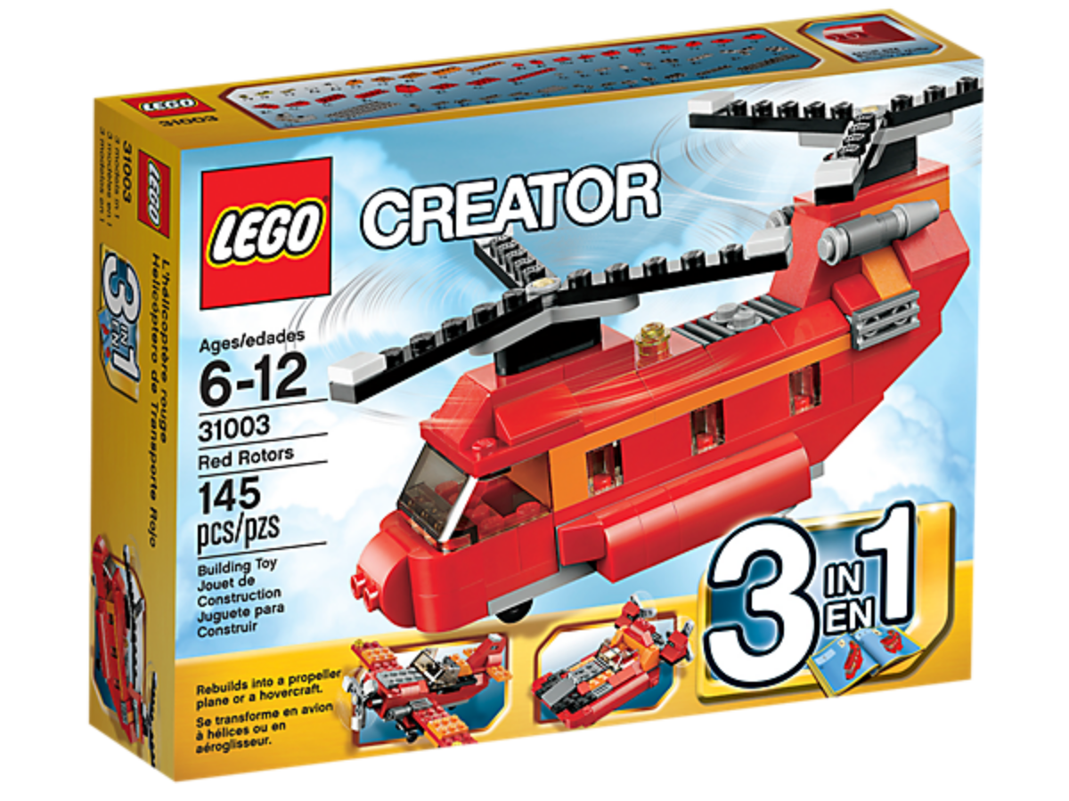 Red Rotors LEGO31003 – Creator 3in1 – LEGO Shop Georgia