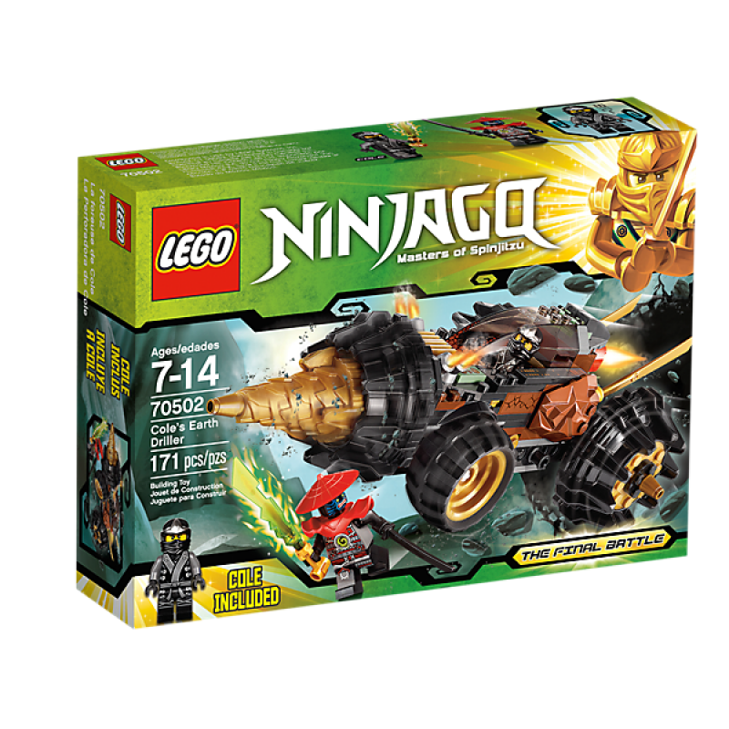 Cole's Earth Driller LEGO70502 – NINJAGO – LEGO Shop Georgia