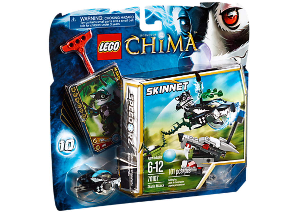 Skunk Attack LEGO70107 – Legends Of Chima – LEGO Shop Georgia
