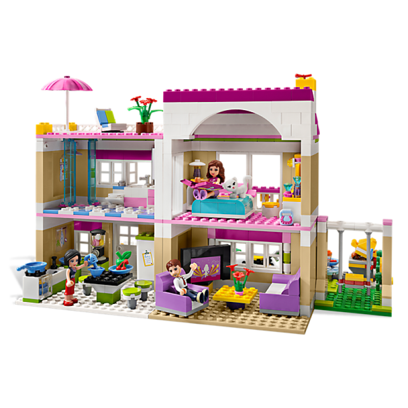 Building Instructions Lego Friends Olivia's Flower Garden