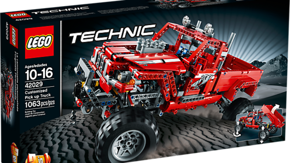 Technic 42029 Lego Pickup Truck Technic 42029 Customized Pick Up