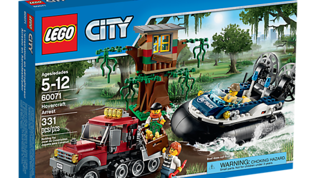 Hovercraft Arrest LEGO60071 – City – LEGO Shop Georgia