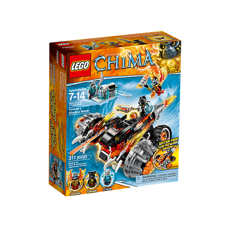 Lego Chima Chi Panthar Tormak's Shadow Blazer LEGO70222 – Legends