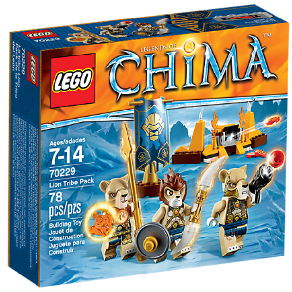 Lion Tribe Pack LEGO70229 – Legends Of Chima – LEGO Shop Georgia