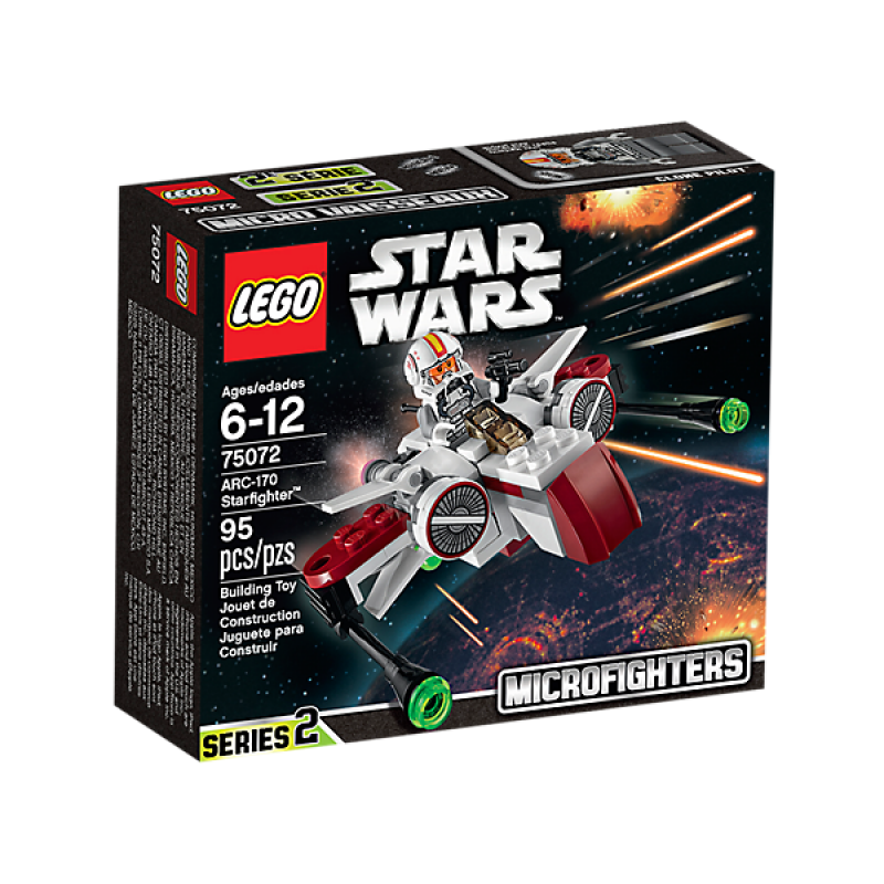 ARC-170 Starfighter LEGO75072 – Star Wars – LEGO Shop Georgia