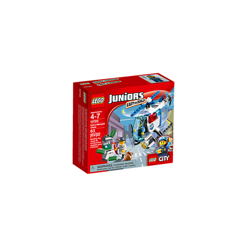 Police Helicopter Chase LEGO10720 – Juniors – LEGO Shop Georgia - Main Image