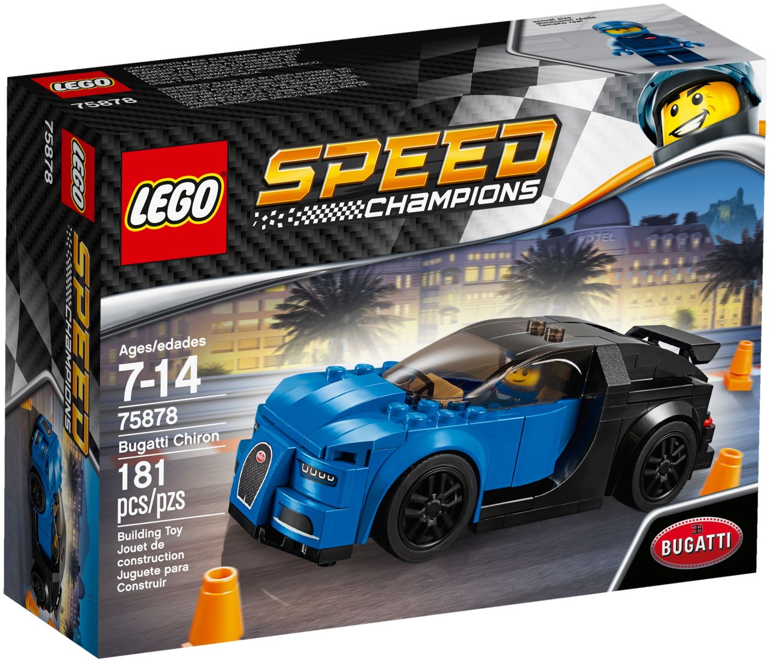 Bugatti Chiron LEGO75878 – Speed Champions – LEGO Shop Georgia