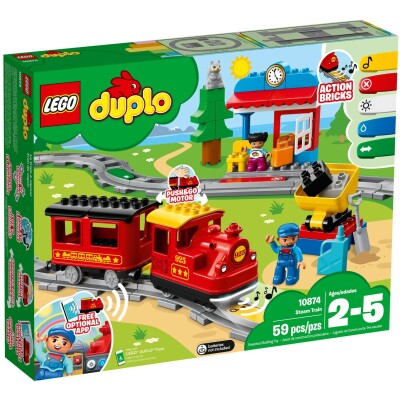 Steam Train 1-3 წელი - LEGO Toys - ლეგოს სათამაშოები