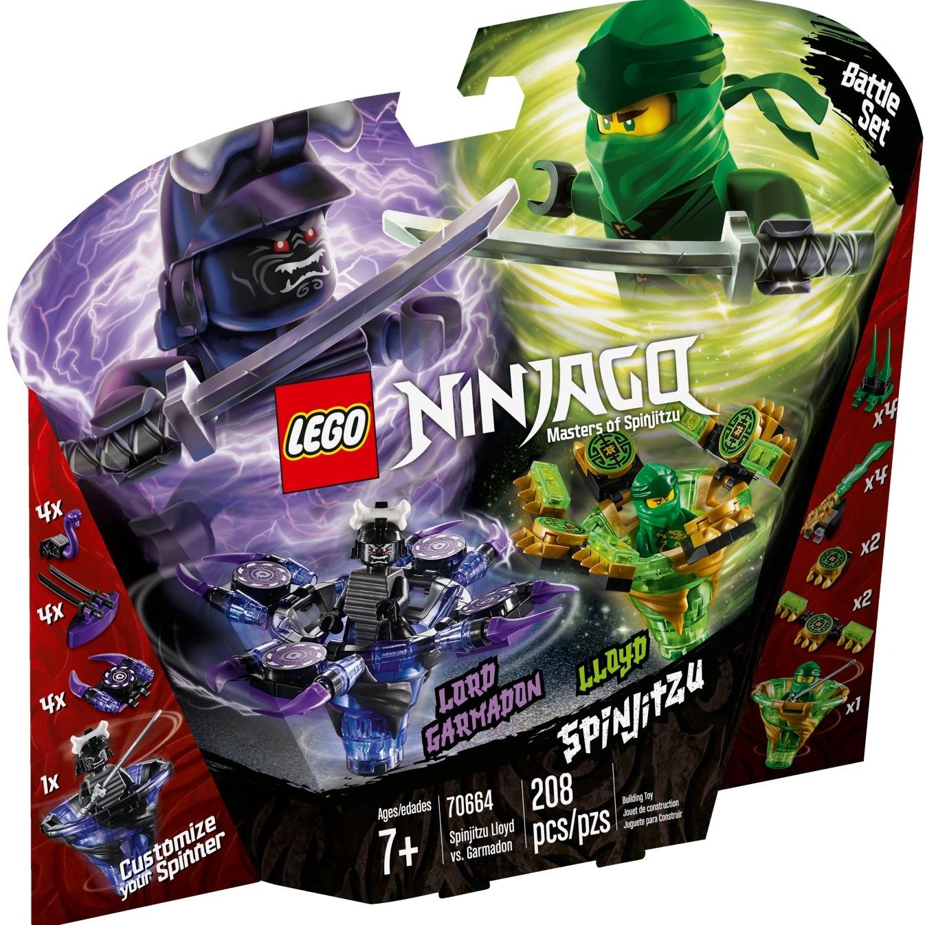 Spinjitzu Lloyd Garmadon LEGO70664 – NINJAGO – LEGO Shop Georgia