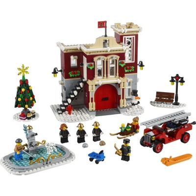 Winter Village Fire Station 18+ წელი - LEGO Toys - ლეგოს სათამაშოები