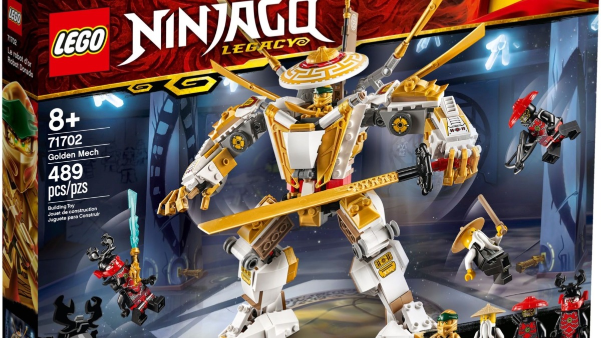 Golden Mech LEGO71702 – NINJAGO – LEGO Shop Georgia