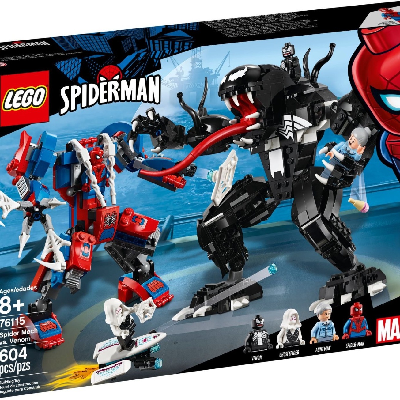 Lego Spider Man Lego Marvel 2018 Winter Sets LEGO Marvel Sanctum