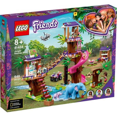 Jungle Rescue Base 13-17 წელი - LEGO Toys - ლეგოს სათამაშოები