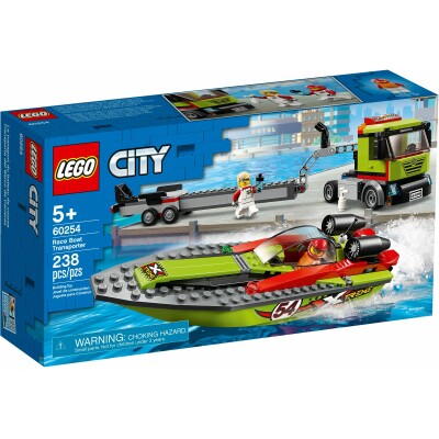 Race Boat Transporter გემები და ნავები - LEGO Toys - ლეგოს სათამაშოები