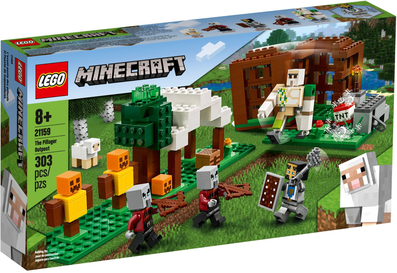 The Pillager Outpost LEGO21159 – Minecraft – LEGO Shop Georgia