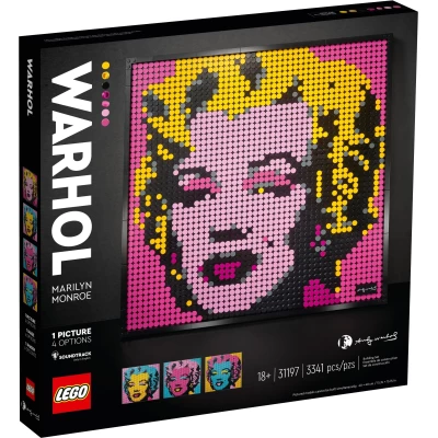 Andy Warhols Marilyn Monroe 18+ წელი - LEGO Toys - ლეგოს სათამაშოები