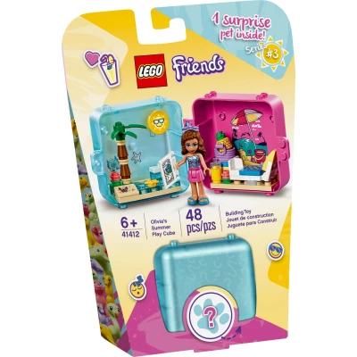 Olivia’s Summer Play Cube 13-17 წელი - LEGO Toys - ლეგოს სათამაშოები