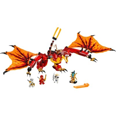 Fire Dragon Attack დრაკონები - LEGO Toys - ლეგოს სათამაშოები
