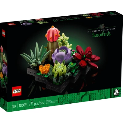 Succulents 18+ წელი - LEGO Toys - ლეგოს სათამაშოები