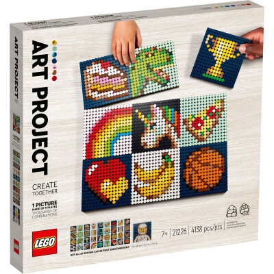 Art Project – Create Together LEGO ხელოვნება - LEGO Toys - ლეგოს სათამაშოები