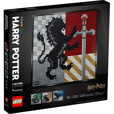 Harry Potter Hogwarts Crests 18+ წელი - LEGO Toys - ლეგოს სათამაშოები