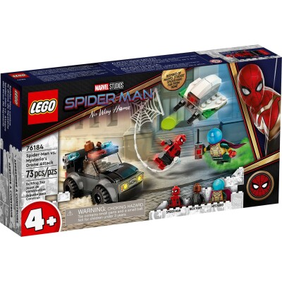 Spider-Man vs. Mysterio’s Drone Attack 4-5 Years - LEGO Toys - ლეგოს სათამაშოები