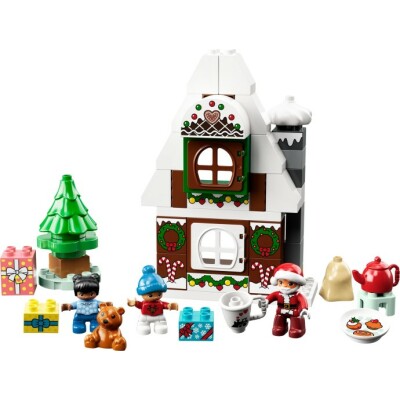 Santa’s Gingerbread House 1-3 წელი - LEGO Toys - ლეგოს სათამაშოები