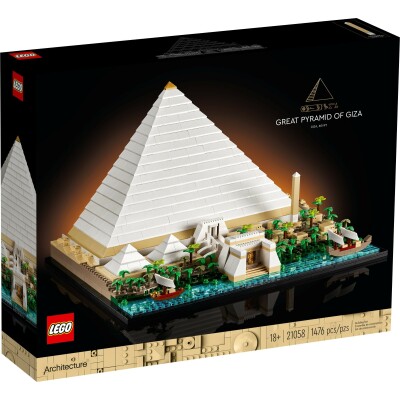 The Great Pyramid of Giza 18+ წელი - LEGO Toys - ლეგოს სათამაშოები