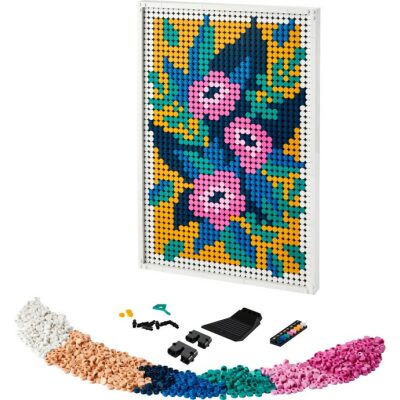 Floral Art 18+ წელი - LEGO Toys - ლეგოს სათამაშოები