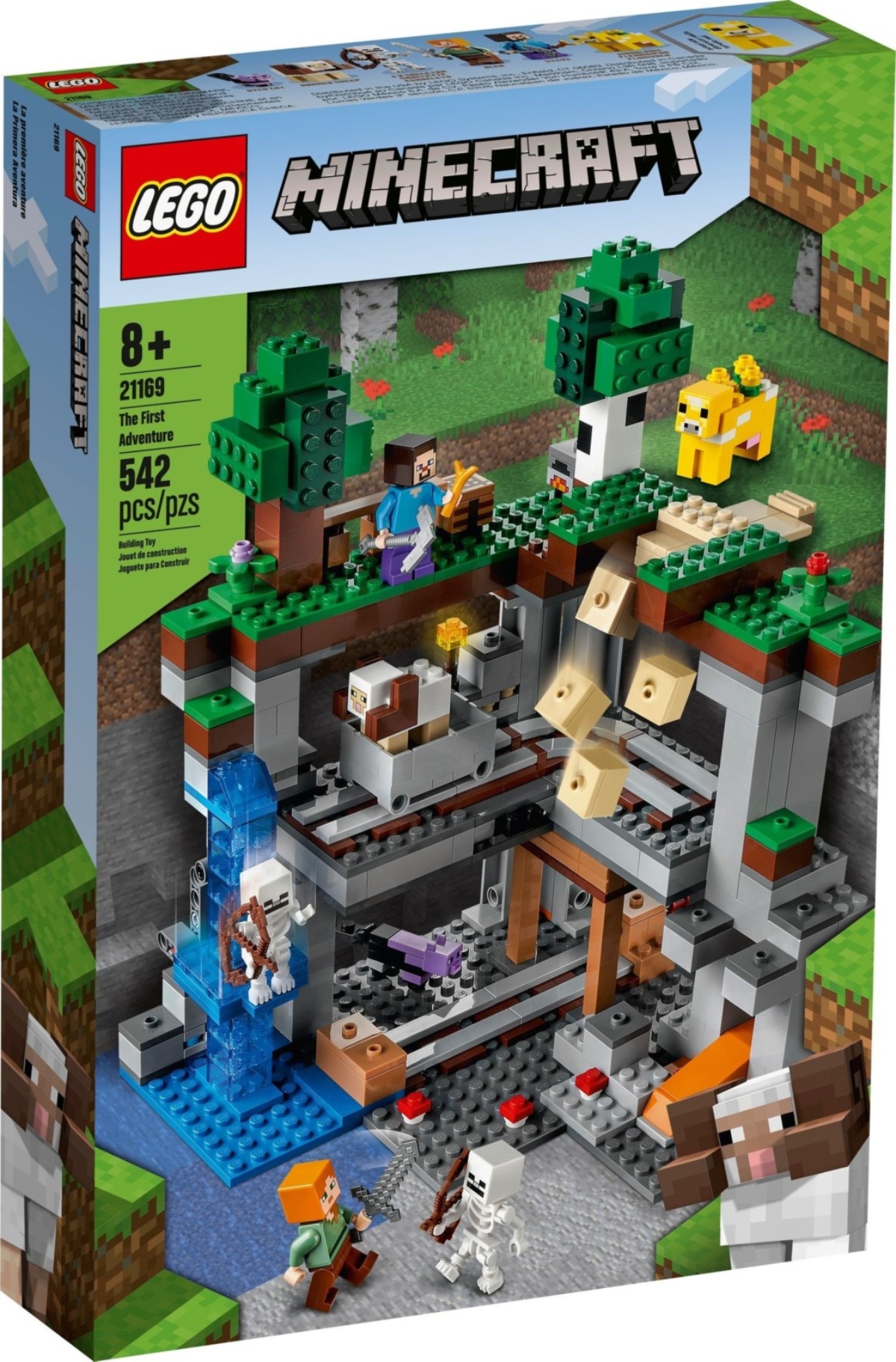 Lego Minecraft The Trading Post Lego Minecraft 2021 Warped Forest