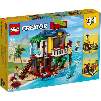 Surfer Beach House 13-17 წელი - LEGO Toys - ლეგოს სათამაშოები