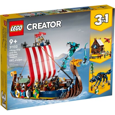 Viking Ship and the Midgard Serpent 13-17 წელი - LEGO Toys - ლეგოს სათამაშოები
