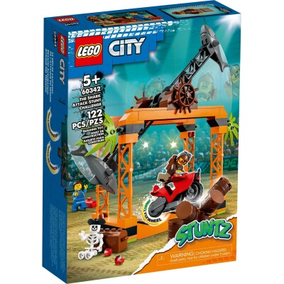 The Shark Attack Stunt Challenge City - LEGO Toys - ლეგოს სათამაშოები