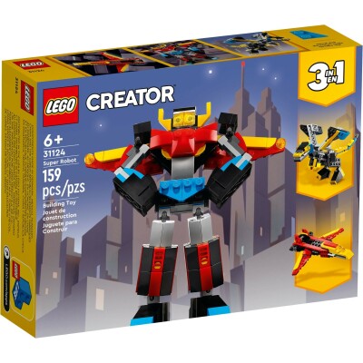 Super Robot 13-17 Years - LEGO Toys - ლეგოს სათამაშოები