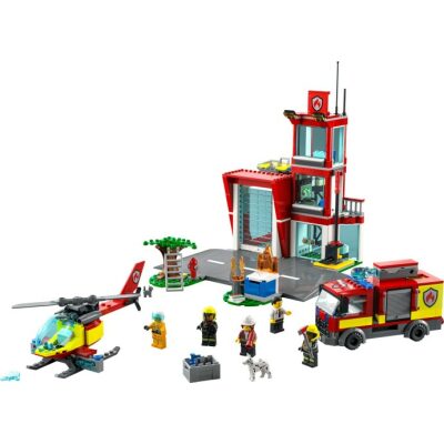 Fire Station 13-17 Years - LEGO Toys - ლეგოს სათამაშოები