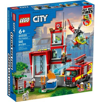 Fire Station 13-17 Years - LEGO Toys - ლეგოს სათამაშოები