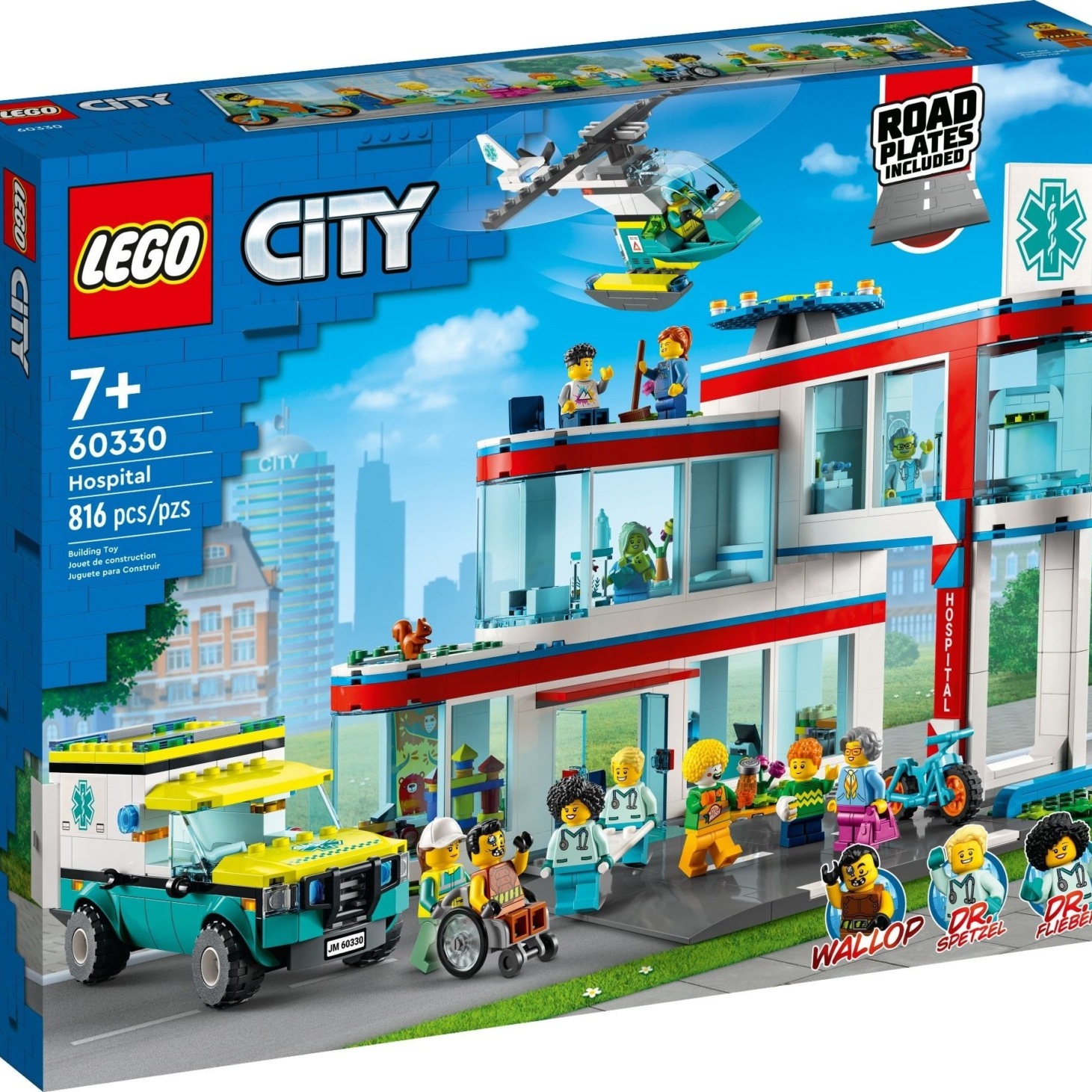 Hospital LEGO60330 – City – LEGO Shop Georgia