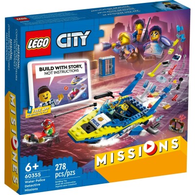 Water Police Detective Missions 13-17 Years - LEGO Toys - ლეგოს სათამაშოები