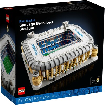 Real Madrid – Santiago Bernabéu Stadium 18+ წელი - LEGO Toys - ლეგოს სათამაშოები