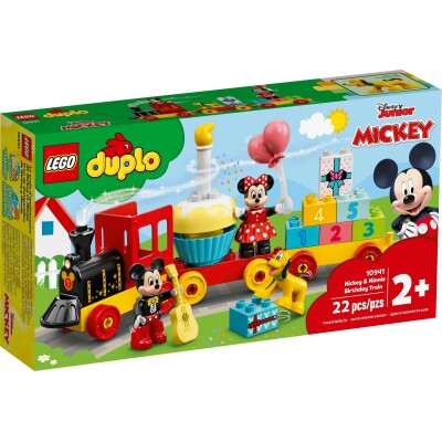 Mickey & Minnie Birthday Train 1-3 Years - LEGO Toys - ლეგოს სათამაშოები