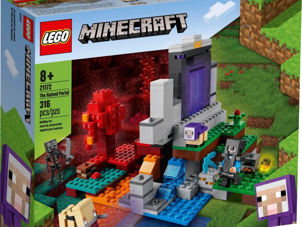 The Ruined Portal LEGO21172 – Minecraft – LEGO Shop Georgia