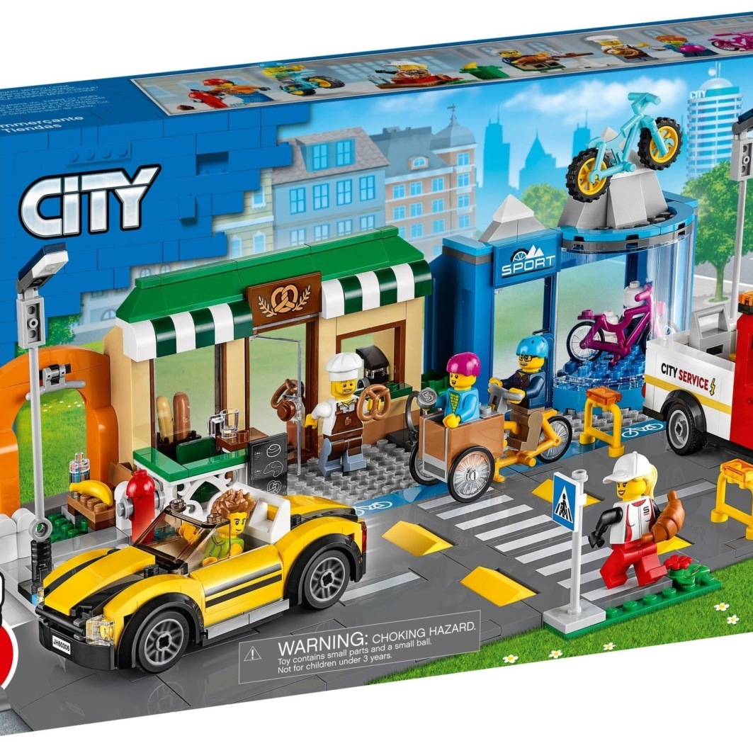 Shopping Street LEGO60306 – City – LEGO Shop Georgia