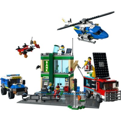 Police Chase at the Bank 13-17 Years - LEGO Toys - ლეგოს სათამაშოები