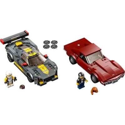 Chevrolet Corvette C8.R Race Car and 1968 Chevrolet Corvette 13-17 წელი - LEGO Toys - ლეგოს სათამაშოები