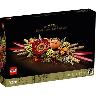 Dried Flower Centrepiece 18+ წელი - LEGO Toys - ლეგოს სათამაშოები