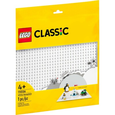 White Baseplate 4-5 წელი - LEGO Toys - ლეგოს სათამაშოები