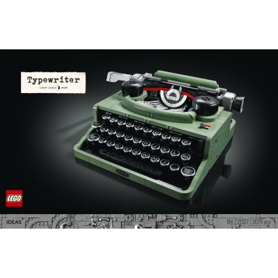 Typewriter 18+ Years - LEGO Toys - ლეგოს სათამაშოები
