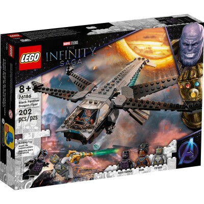 Black Panther Dragon Flyer 13-17 Years - LEGO Toys - ლეგოს სათამაშოები