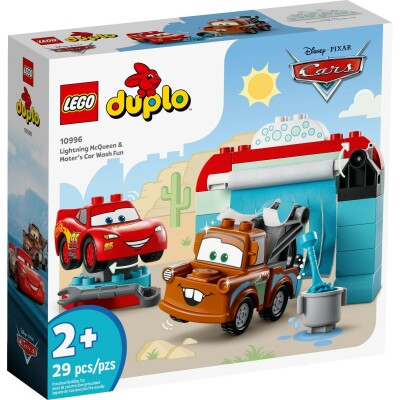Lightning McQueen & Mater’s Car Wash Fun 1-3 Years - LEGO Toys - ლეგოს სათამაშოები