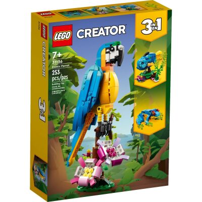 Exotic Parrot 6-8 Years - LEGO Toys - ლეგოს სათამაშოები